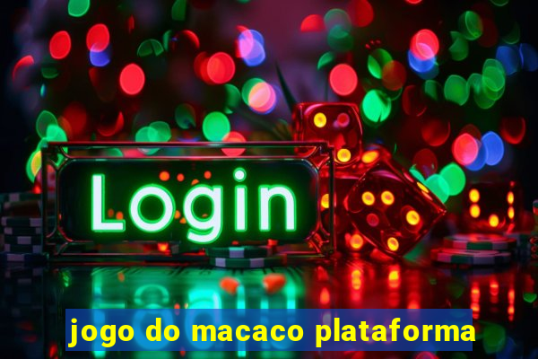 jogo do macaco plataforma